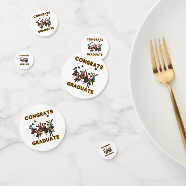 Congrats Graduate Table Confetti (Group)