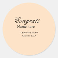 Congrats graduate university name class of 20XX na