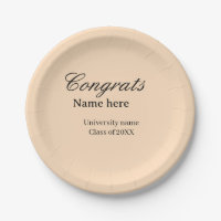 Congrats graduate university name class of 20XX na