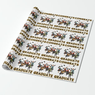 Congrats Graduate Wrapping Paper