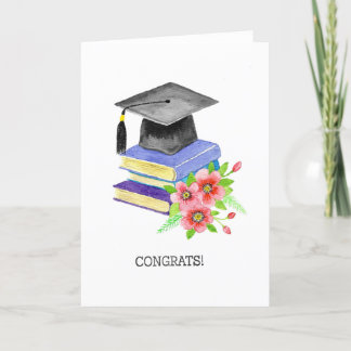 Congrats! Graduation Card For Boy