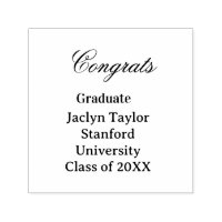 Congrats graduation name university name class of 