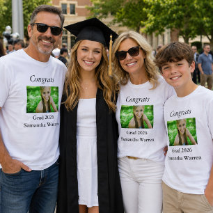 Congrats Graduation Photo  T-Shirt