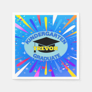 Congrats! Kindergarten Graduate Custom Napkin