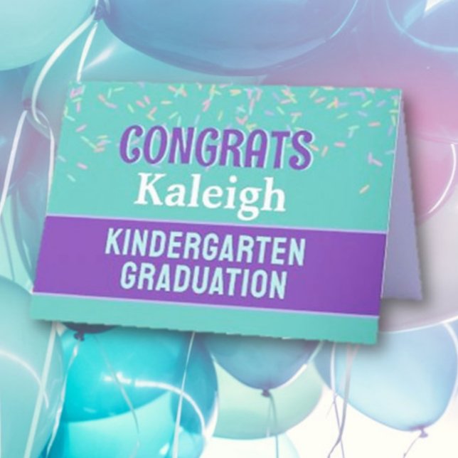 Congrats!! Kindergarten graduation card! Card (Creator Uploaded)