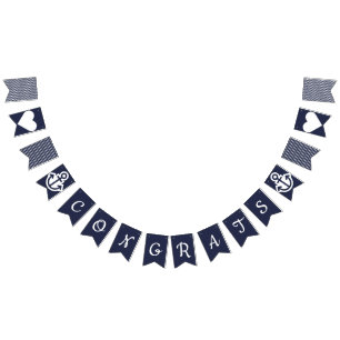 Congrats Nautical Bunting
