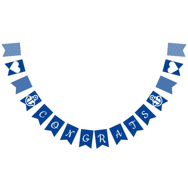 Congrats Nautical Bunting (All)