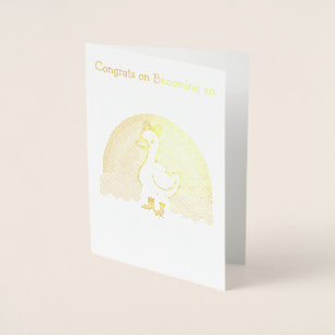 Congrats on becoming a foil card