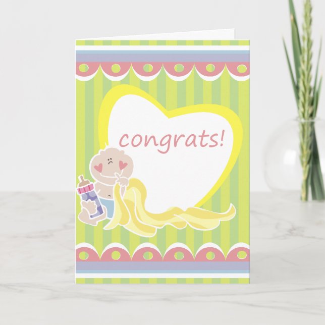 Congrats On New Baby Cards (Front)