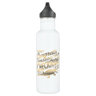 Congrats on passing your checkride! 710 ml water bottle