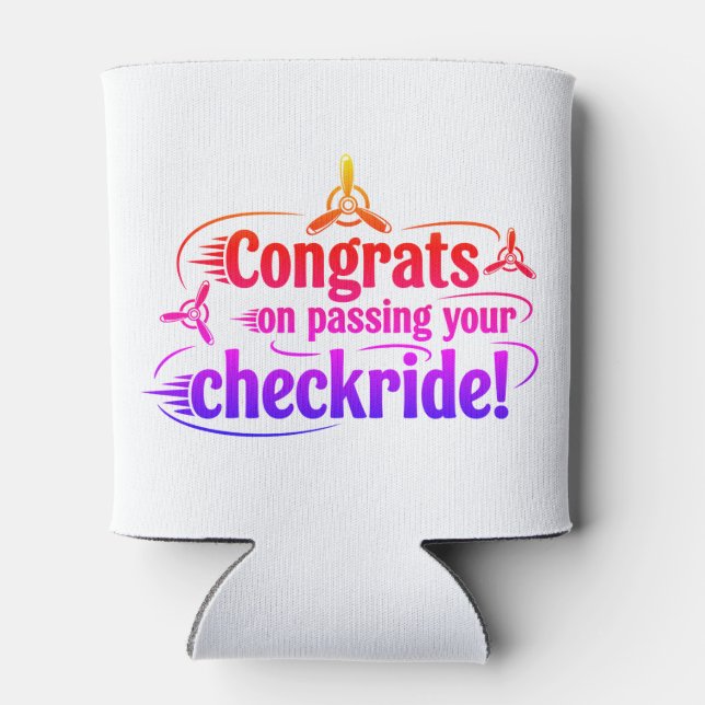 Congrats on passing your checkride! can cooler (Back)