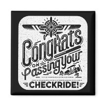 Congrats on passing your checkride!