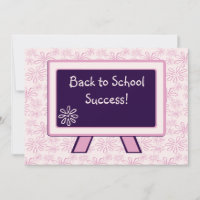 Congrats on Returning Back to School Card