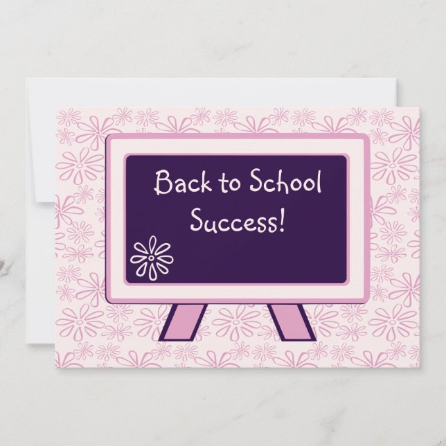 Congrats on Returning Back to School Card (Front)