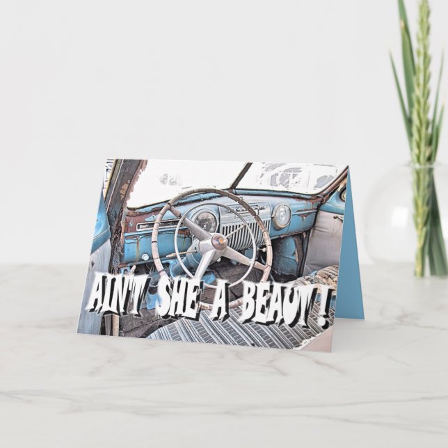 CONGRATS ON THE NEW CAR, Card (Front)