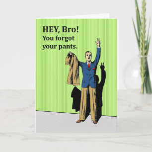Congrats on Wedding for Brother, from His Brother Card