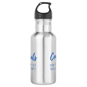 Congrats on your 1st Solo Flight! 532 Ml Water Bottle