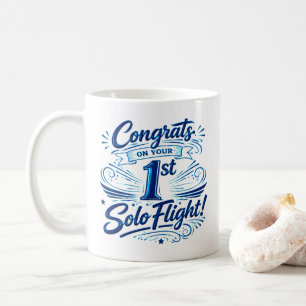 Congrats on your 1st Solo Flight Coffee Mug