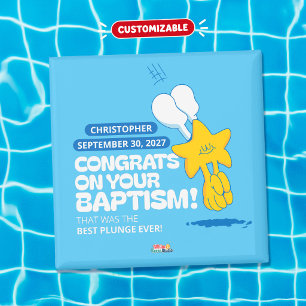 Congrats on Your Baptism – A Little Keepsake Magnet