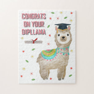 CONGRATS ON YOUR DIPLLAMA! JIGSAW PUZZLE