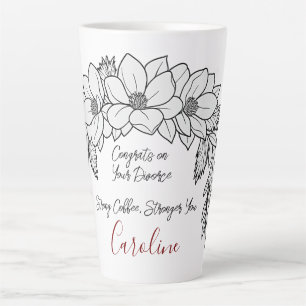 Congrats on Your Divorce Strong Coffee Lover Latte Mug