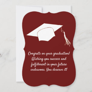 Congrats on your graduation card