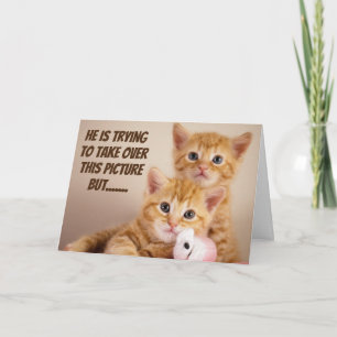 CONGRATS ON YOUR "NEW HOME" FROM KITTY CATS CARD