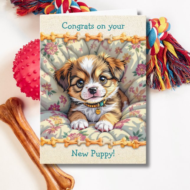 Congrats on your New Puppy Card (Creator Uploaded)