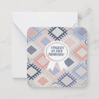 Congrats on your Promotion Card