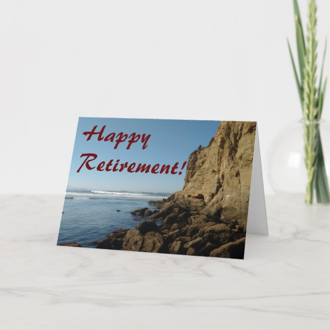 Congratulate a Retiree Card (Front)