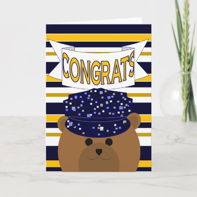 Congratulate Your Favourite Navy Sailor Card (Front)