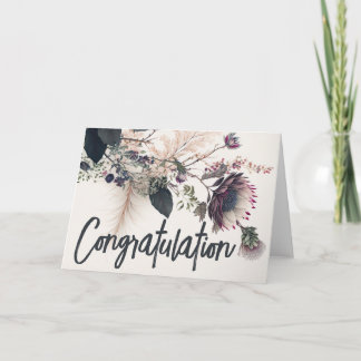 Congratulation card