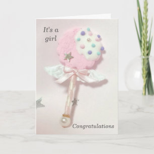 Congratulation Card - It's a Girl
