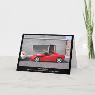 Congratulation on your driver's license (German) Card