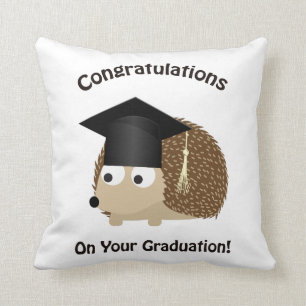 Congratulation on Your Graduation Hedgehog Cushion