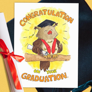Congratulation on your graduation postcard