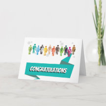 CongratulationGreeting card for transgender person