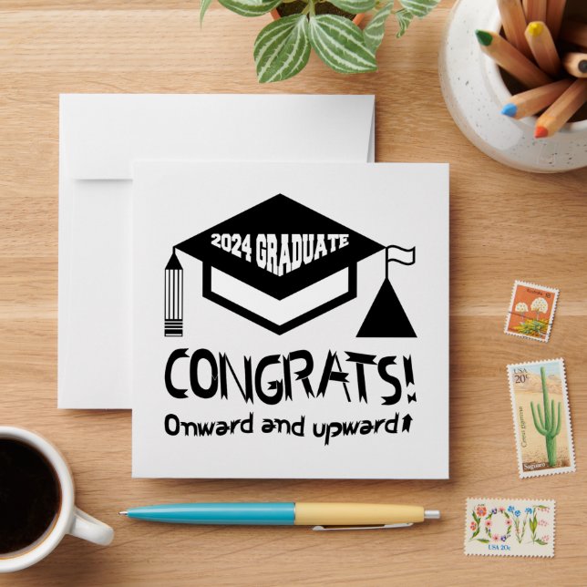 Congratulations, 2024 Graduate! Envelope (Desk)