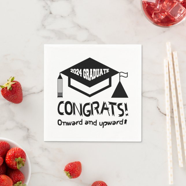 Congratulations, 2024 Graduate! Napkin (Insitu)