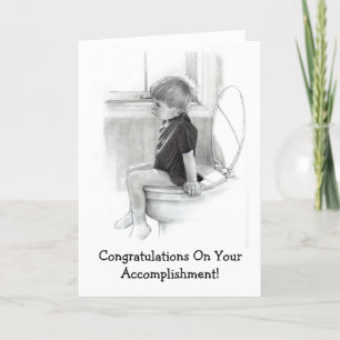 CONGRATULATIONS, ACCOMPLISHMENT: HUMOR CARD
