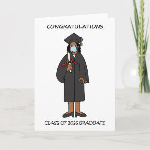 Congratulations African American Graduate 2026 Card