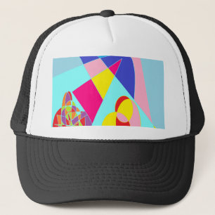 CONGRATULATIONS ART card xxl Trucker Hat