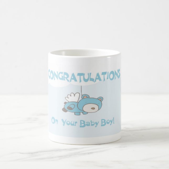Congratulations Baby Boy - Mug (Center)