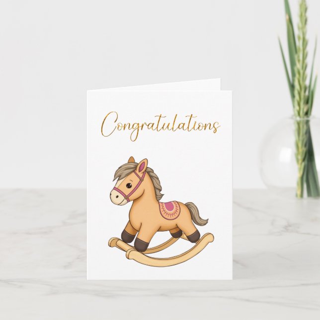 Congratulations Baby Card (Front)