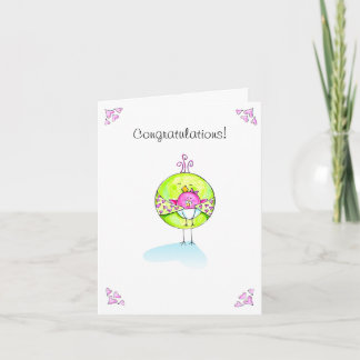 Congratulations Baby Girl Card