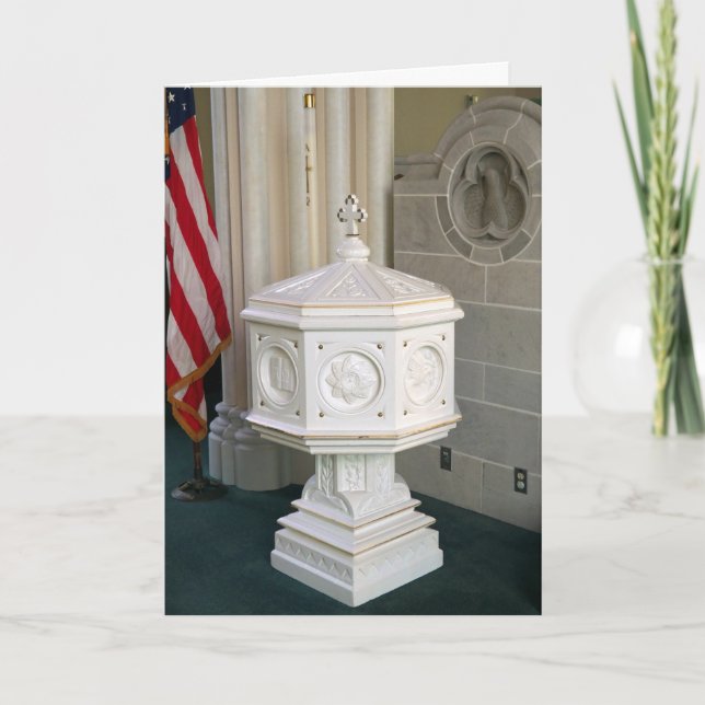 Congratulations Baptism Card (Front)