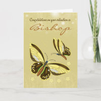 Congratulations Bishop Ordination With Butterflies