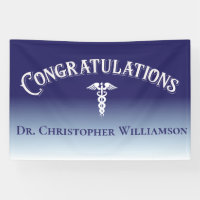 Congratulations Blue Medical Doctor