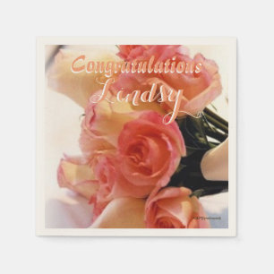 Congratulations Bouquet Napkin