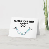 Congratulations Braces Off - Teeth Graduated Brace